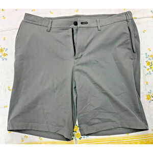 Public Rec All Day Every Day Shorts Mens 36 Gray Stretch Performance Chino Style